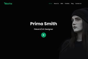Malta | Personal Portfolio & Resume HTML5 Landing Page - Image 3