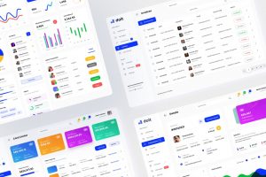Doit - Personal Banking Admin Dashboard UI Template UI Element - Image 4