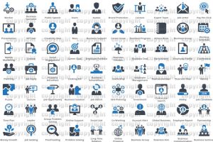 10000 Business Icon Set - Image 4