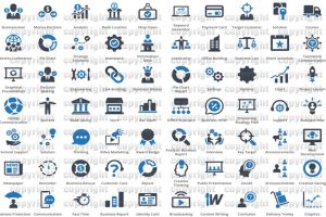 10000 Business Icon Set - Image 11