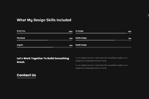 Foly | Personal Portfolio / CV / Resume Website - Image 4
