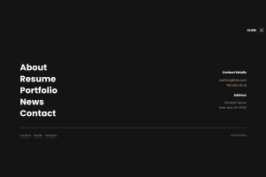 Foly | Personal Portfolio / CV / Resume Website - Image 5