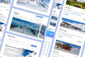Ski-book - Ski Booking Minimal Landing Page HTML5 Website - Image 3