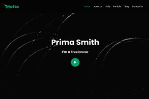 Malta | Personal Portfolio & Resume HTML5 Landing Page - Image 4