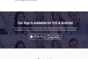 App and Office Free Modern HTML Landing Page Website - Image 3