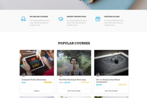 Education Univeristy & Online Courses. WordPress Theme - Image 1