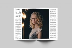 Newsletter Design Template Magazine Templates - Image 6