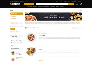 Food and Restaurant Store WooCommerce Website - Image 5