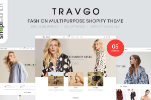 Fashion Multipurpose Shopify Website - Image 1