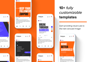 Social Media Post Carousel Photoshop & Canva - Image 6