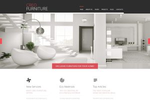 Creo Furniture - Furniture Multipage Creative Joomla Website - Image 1