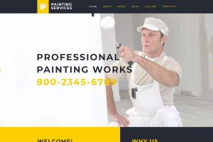 Painting Services Joomla Website - Image 1